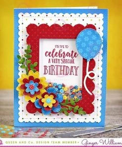 Queen & Co Frames Shaped Shaker Kit 15 Queen & Co Frames Shaped Shaker Kit