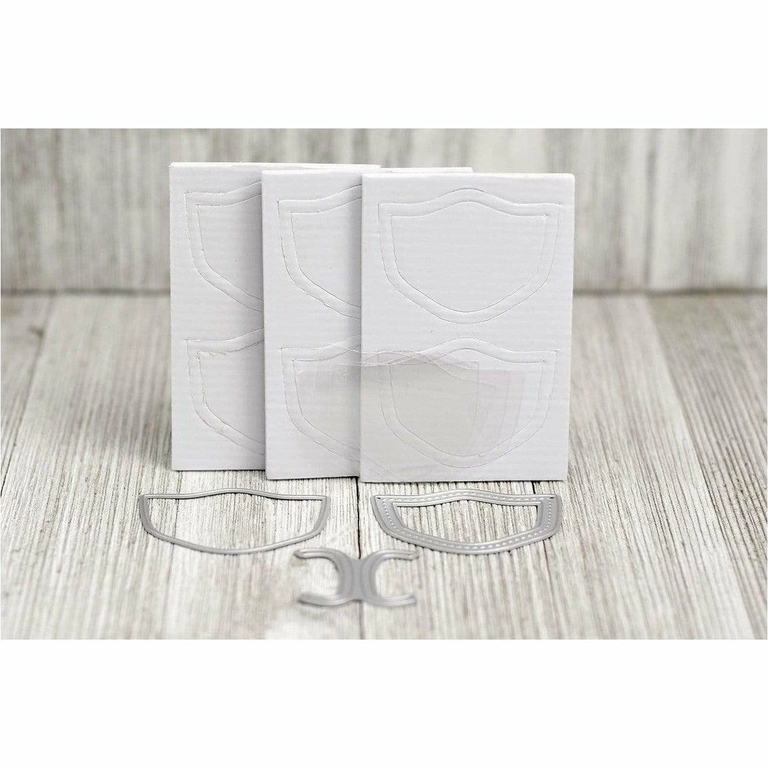 Queen & Co Mask Shaker Set 2 Queen & Co Mask Shaker Set