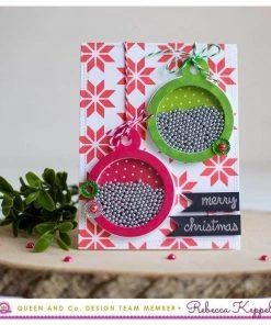 Queen & Co Shaped Shaker Tags