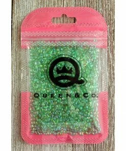 Queen & Co Sea Glass Green Toppings