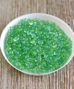 Queen & Co Sea Glass Green Toppings