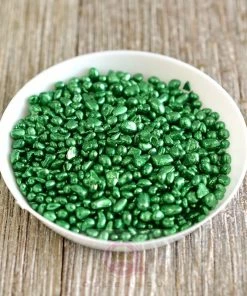 Queen & Co Toppings Metallic Sea Glass Green