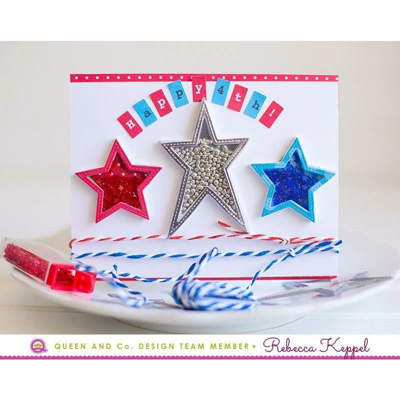 Queen & Co Star Shaped Shaker Set 4 Queen & Co Star Shaped Shaker Set