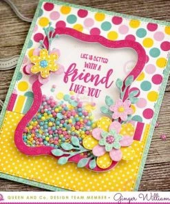 Queen & Co Frames Shaped Shaker Kit 13 Queen & Co Frames Shaped Shaker Kit