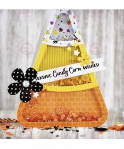 Queen & Co Shaped Shaker Kits Candy Corn Shaped Shaker