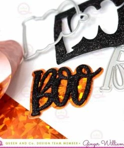 Queen & Co Halloween Sentiment Stackers II Word Dies