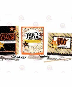 Queen & Co Halloween Sentiment Stackers II Word Dies