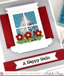 Queen & Co Shaped Shaker Kits Window Shaped Shaker Set