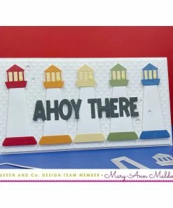 Queen & Co Shaped Shaker Kits Nautical Life Shaped Shaker