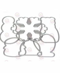 Queen & Co Outline Dies - All Bundled Up Kit