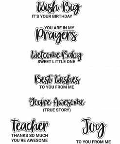 Queen & Co Word Dies Sentiment Stackers Dies #2