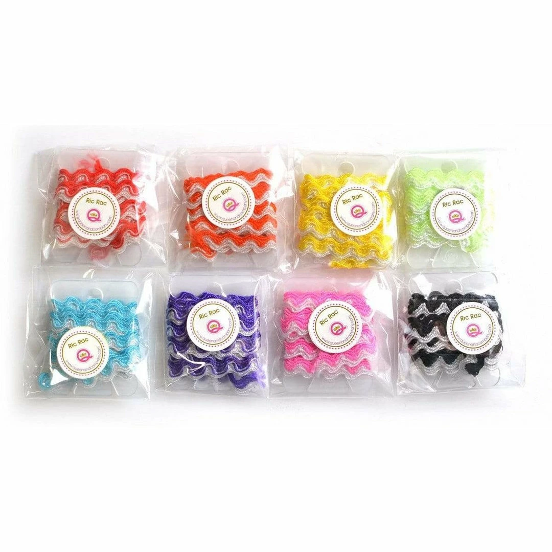Queen & Co Ric Rac Rainbow Assortment 1 Queen & Co Ric Rac Rainbow Assortment
