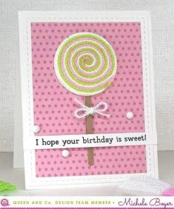 Queen & Co Sparkle String Green Trims