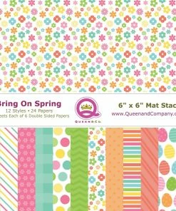 Queen & Co Bring On Spring Paper Pad