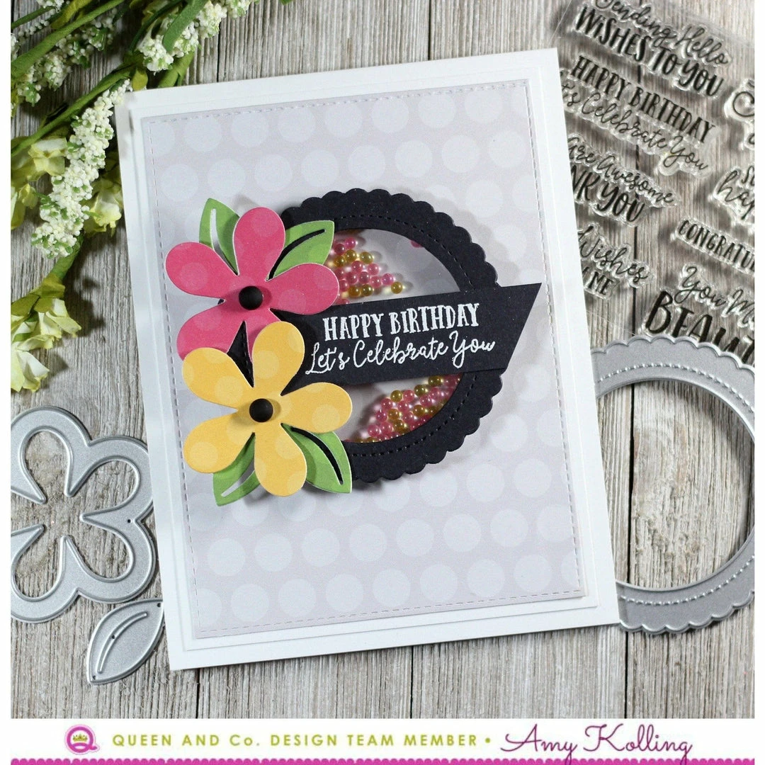 Queen & Co Shaped Shaker Kits Circle Shaped Shaker Set 14 Queen & Co Shaped Shaker Kits Circle Shaped Shaker Set