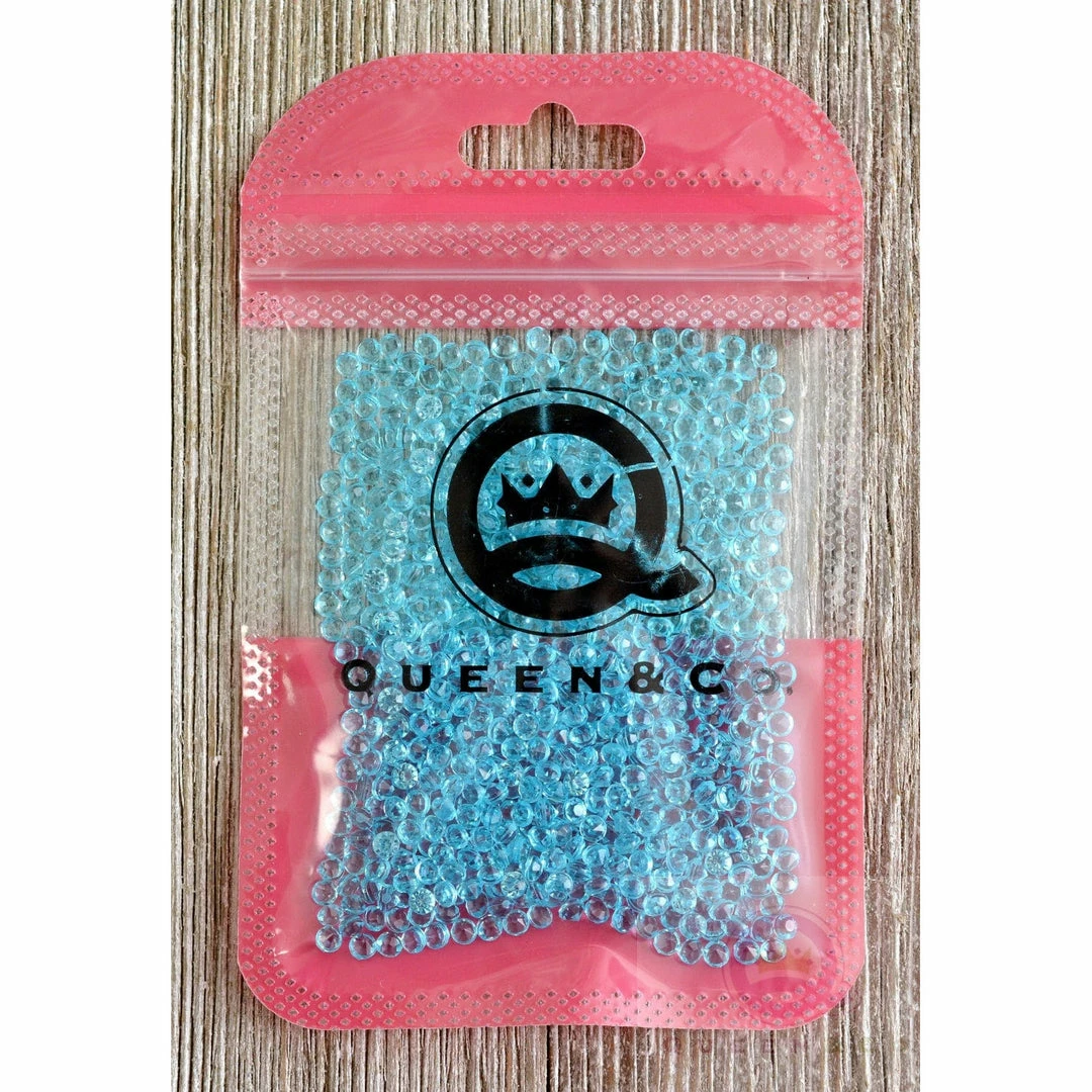 Queen & Co Diamonds Lt Blue Toppings 2 Queen & Co Diamonds Lt Blue Toppings
