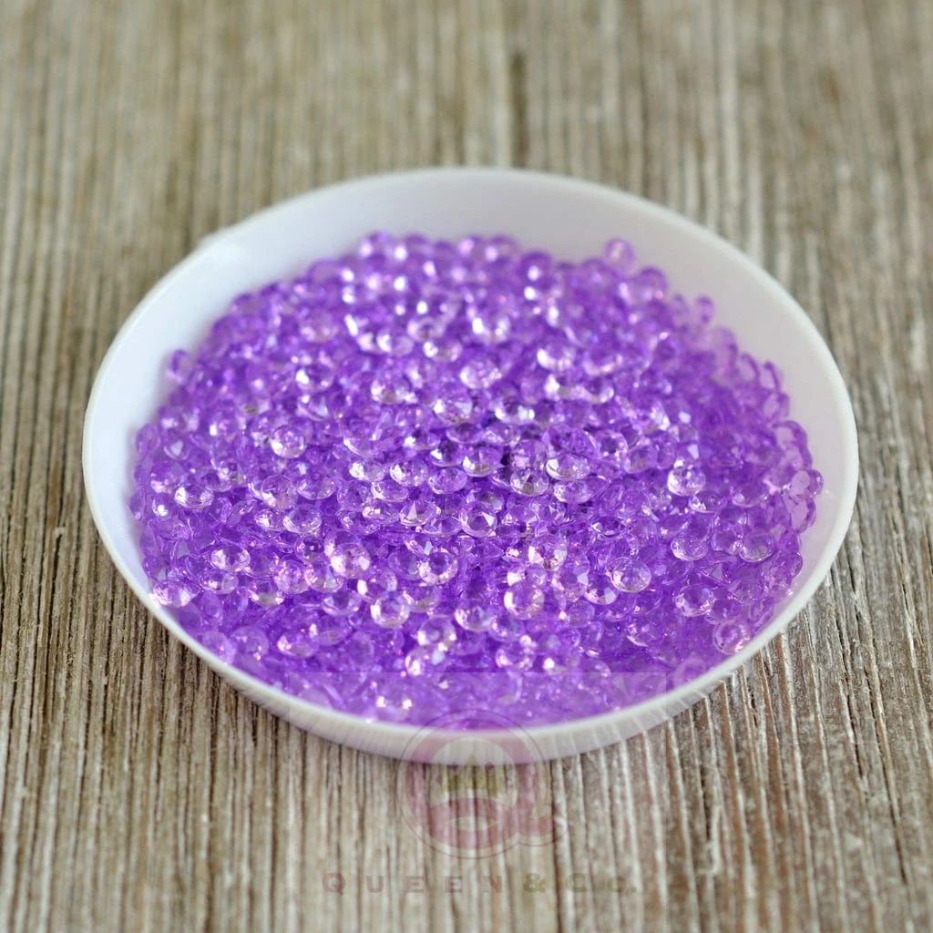 Queen & Co Toppings Diamonds Lavender 1 Queen & Co Toppings Diamonds Lavender