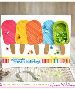 Queen & Co Sunny Days Shaped Shaker Set Shaped Shaker Kits