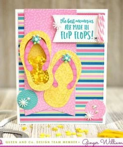 Queen & Co Sunny Days Shaped Shaker Set Shaped Shaker Kits