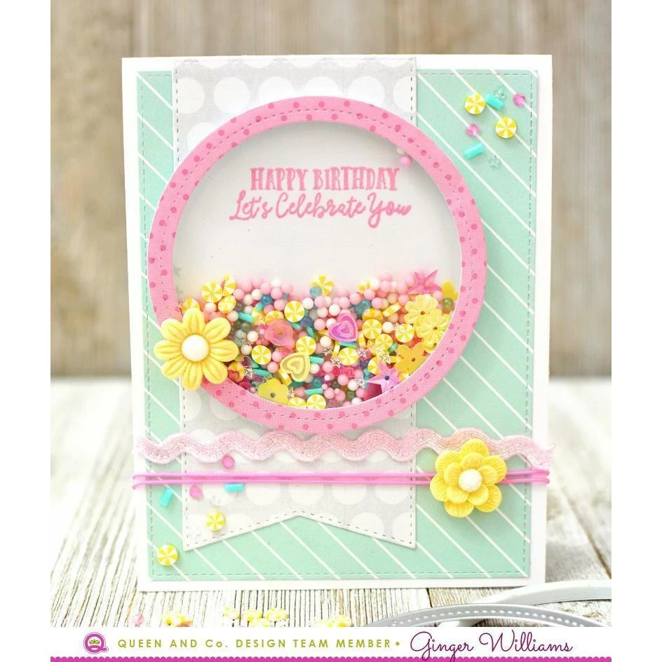 Queen & Co Shaped Shaker Kits Circle Shaped Shaker Set 13 Queen & Co Shaped Shaker Kits Circle Shaped Shaker Set