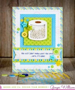 Queen & Co Specialty Kits Toilet Paper Shaker Kit