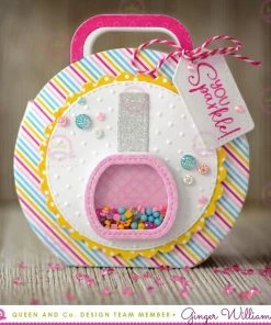 Queen & Co Round Treat Box Die Gift Giving Dies