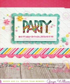 Queen & Co Word Dies Wish Big Sentiment Stackers