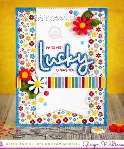 Queen & Co Word Dies Friends Sentiment Stacker Kit