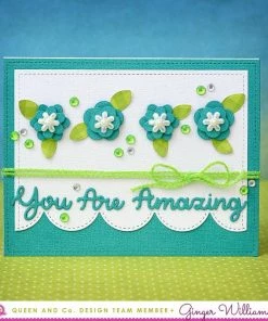 Queen & Co Word Dies Set #1