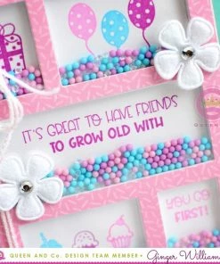 Queen & Co Coming Soon Birthday Squares Bundle