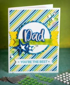 Queen & Co Sentiment Stacker Dies #1 Word Dies