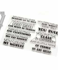 Queen & Co Shaped Shaker Kits School Days Shaped Shaker Kit