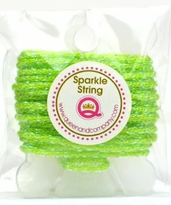 Queen & Co Sparkle String Green Trims