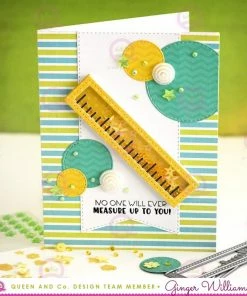 Queen & Co Shaped Shaker Kits School Days Shaped Shaker Kit