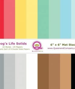 Queen & Co Dogs Life Solid New