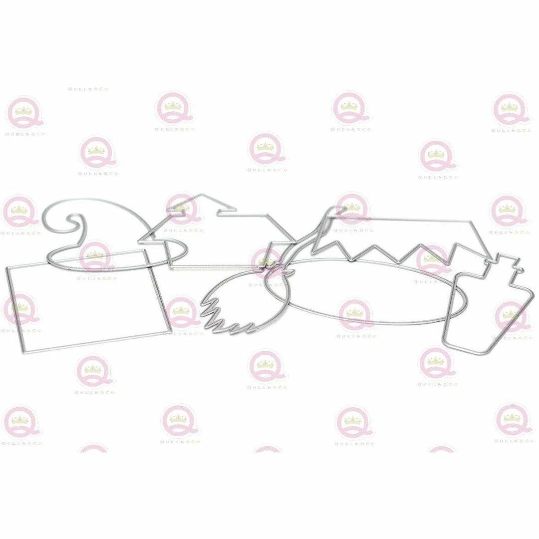 Queen & Co Hocus Pocus Outline Dies 1 Queen & Co Hocus Pocus Outline Dies