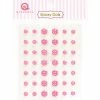 Queen & Co Epoxy Dot Polka Pink Bling