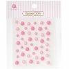 Queen & Co Bling Epoxy Dots Pink