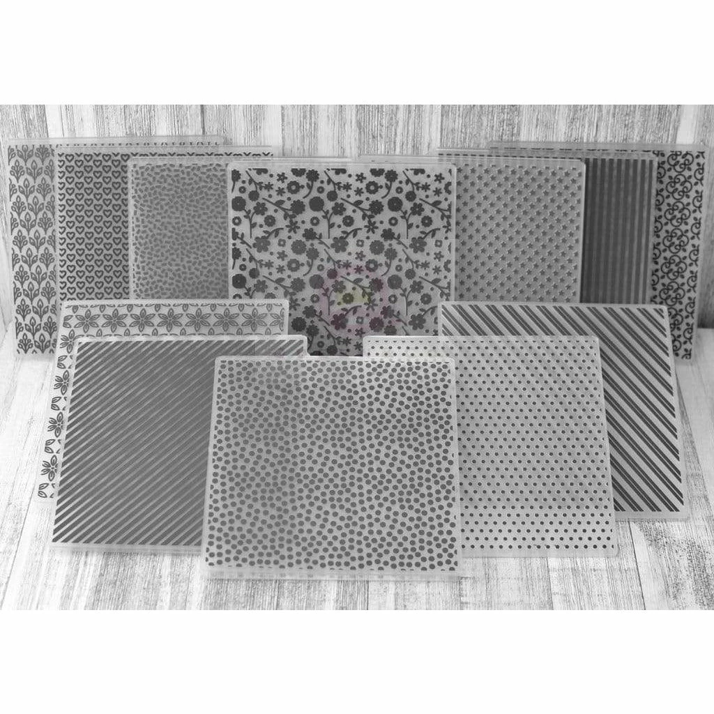 Queen & Co Coming Soon Embossing Folder Bundle 2 Queen & Co Coming Soon Embossing Folder Bundle