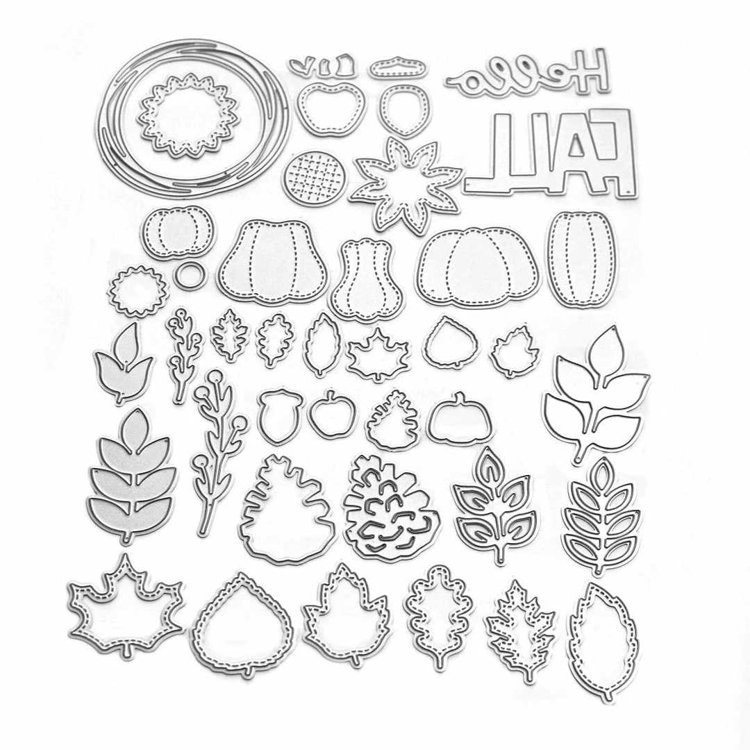 Queen & Co Foundation & Border Fall Foundation Die Set 2 Queen & Co Foundation & Border Fall Foundation Die Set