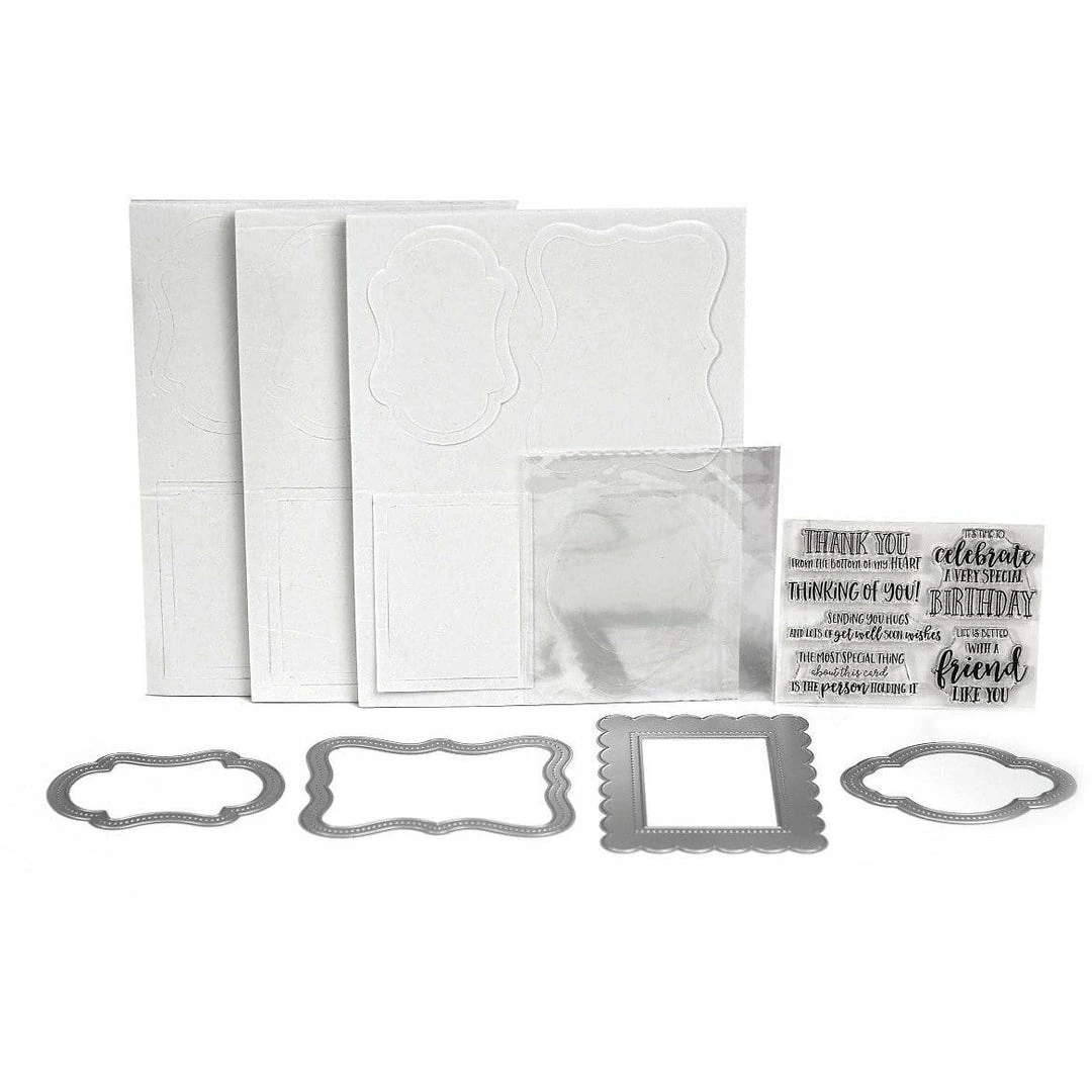Queen & Co Frames Shaped Shaker Kit 2 Queen & Co Frames Shaped Shaker Kit