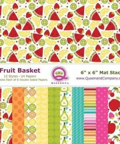 Queen & Co Fruit Basket Paper Pad