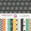 Queen & Co Frankie Patterned Paper Paper Pads