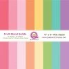 Queen & Co Fruit Stand Solid Paper Paper Pads