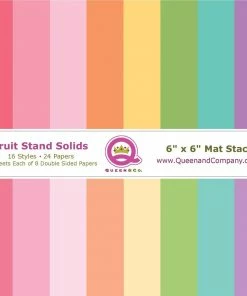 Queen & Co Fruit Stand Solid Paper Paper Pads