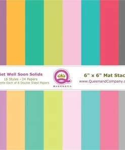 Queen & Co Get Well Solid Paper Pad Paper Pads