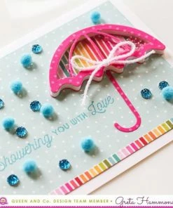 Queen & Co Trims Sparkle String Pink