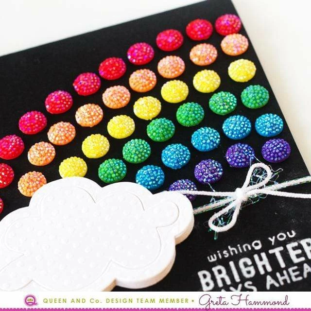 Queen & Co Sparkle String White Trims 4 Queen & Co Sparkle String White Trims