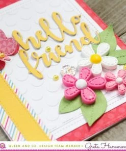 Queen & Co Coming Soon Word Dies Set #3