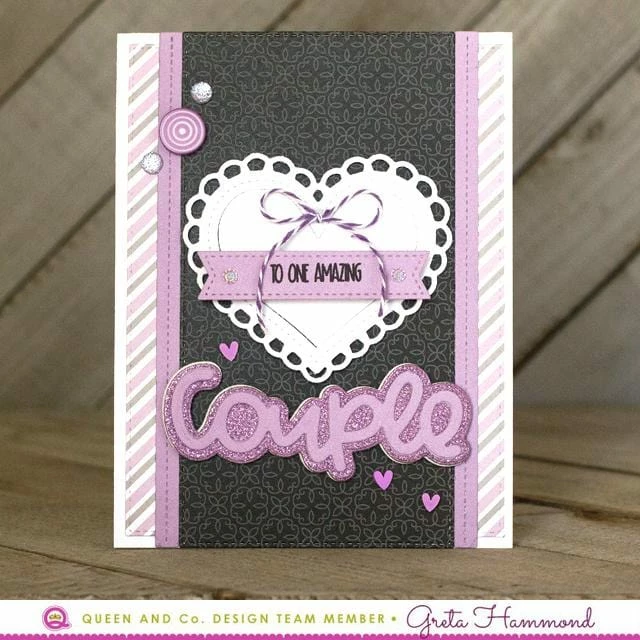 Queen & Co Word Dies Love Sentiment Stackers 11 Queen & Co Word Dies Love Sentiment Stackers